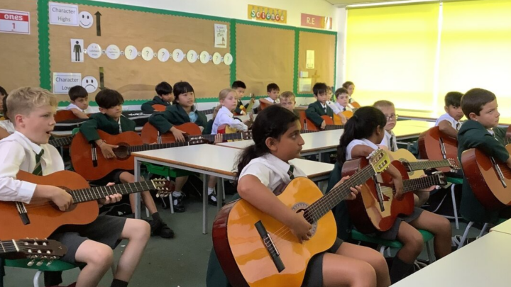 Featured image for Year 4 - Guitar Lessons Begin
