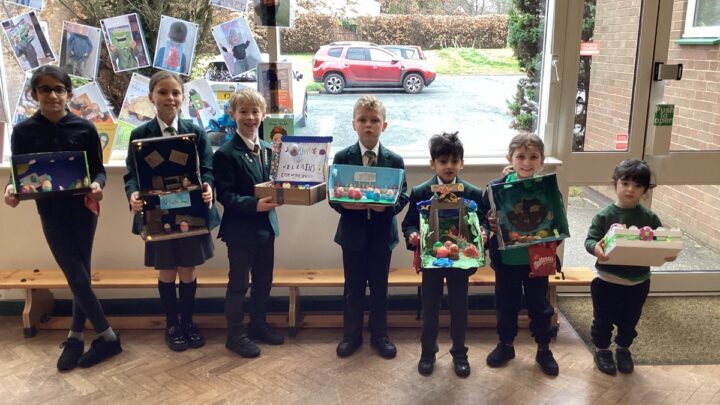 Featured image for Spring 2 House Competition - Egg Dioramas 
