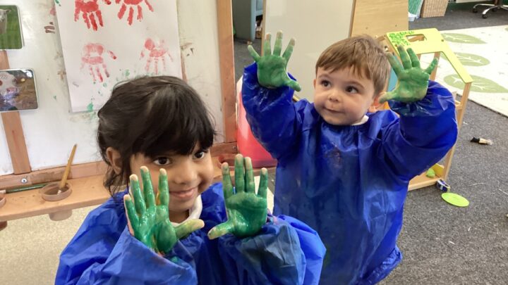 Featured image for Nursery's colour mixing!