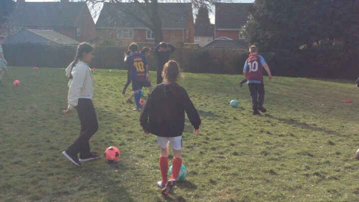 Featured image for Girl's Biggest Ever Football Session